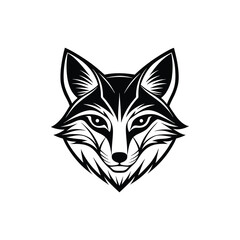 fox head vector illustration
