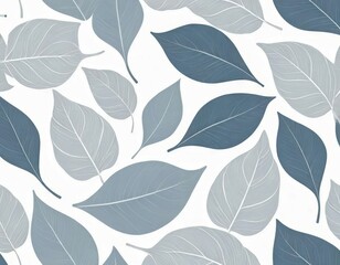 seamless pattern with leaves