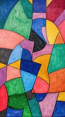 Fototapeta premium Symbolic Omission: An Abstract background image