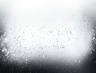 Abstract Black and White Glitter Background