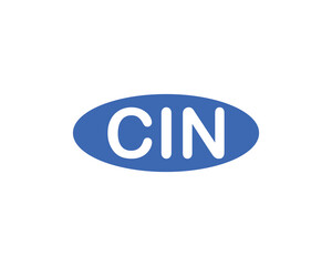 CIN logo design vector template. CIN
