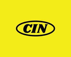 CIN logo design vector template. CIN