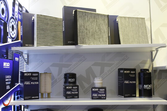 Mxr filter at Manila Auto Salon in Pasay, Philippines