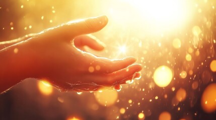 Emotional Farewell with Soft Indoor Lighting