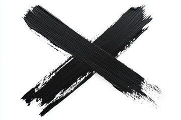 Black Paint Cross