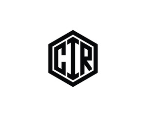 CIR Logo design vector template. CIR
