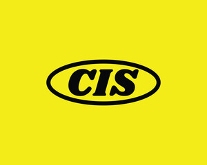 CIS logo design vector template. CIS