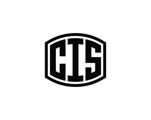 CIS logo design vector template. CIS