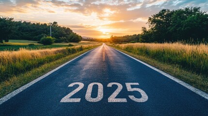 Road to 2025: A New Year's Journey into the Future
