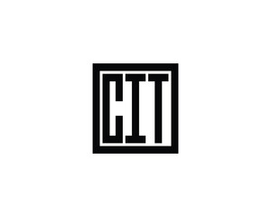 CIT logo design vector template. CIT