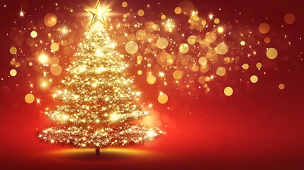 Merry Christmas and happy New Year background