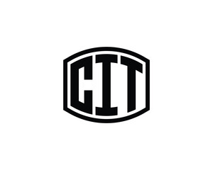 CIT logo design vector template. CIT