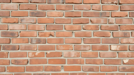 Obraz premium red brick wall background