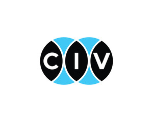 CIV Logo design vector template. CIV