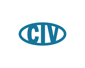 CIV Logo design vector template. CIV