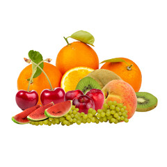 Orange Modern Fruit Store PNG Images 