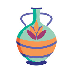 decorative vase vector art for floral and home decor designs