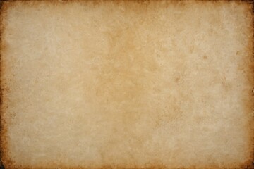 there is a very old paper with a brown border