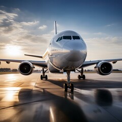 Naklejka premium Big airplane
