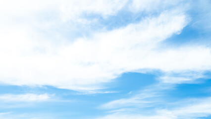 Sky cloud background blue skyline summer white cloudy clear nature spring winter landscape weather sunshine horizon air light eco system wallpaper environment suny pattern backdrop fluffy season.