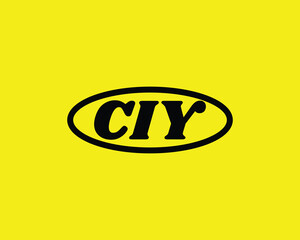 CIY Logo design vector template. CIY
