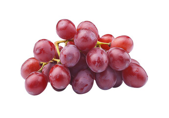 Fototapeta premium red grape on transparent png