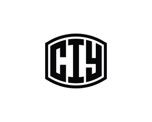 CIY Logo design vector template. CIY