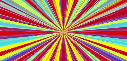 abstract background with rainbow