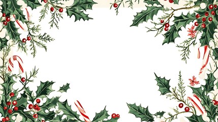 Naklejka premium Brown Christmas gift box with a blank tag on rustic wooden table.