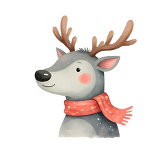 reindeer2 clipart icon