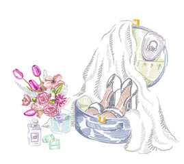 Wedding accessories for bride