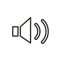 Volume or audio sound icon