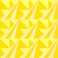 yellow geometric abstract pattern background