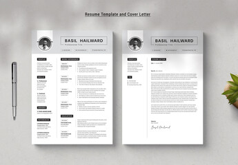 Resume Template and Cover Letter