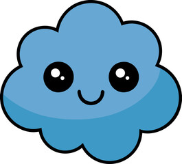 cloud cartoon vector illustration