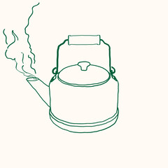 Nanyang Kopitiam Old Kettle Doodle.