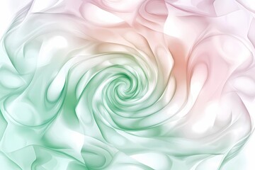 Colorful Swirling Abstract Background in Soft Pastel Hues