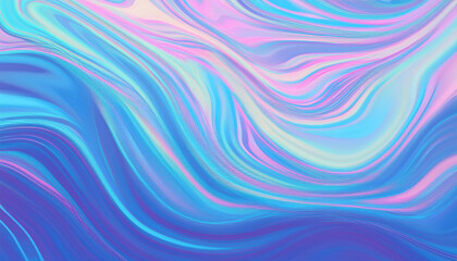 Obraz premium Processed collage of Iridescent fabric trendy cloth holographic texture. Background for banner, backdrop or texture for 3D mapping