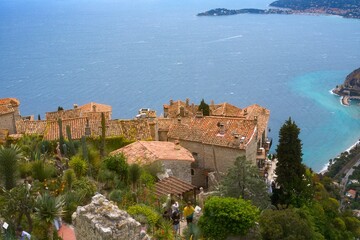 Breathtaking view of Nice, France, showcasing the stunning coastline and charming architecture of the town