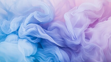 Fototapeta premium A blue and purple fabric with a wavy texture