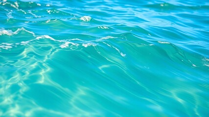Fototapeta premium Close up shot of a splashing wave creating a mesmerizing pattern, aqua, nature