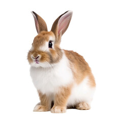 Obraz premium Rabbit on transparent background