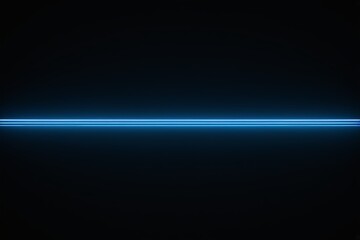 a dark background with a blue line