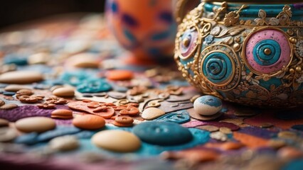 Rich, saturated color palette with subtle gradients and highlights that highlight the subject's adorable and charming qualities; a luminescent, vibrant, and intricate subject that seems to pop out of 