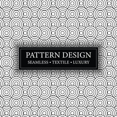 Luxury gold background pattern seamless geometric line circle abstract design vector. Christmas pattern seamless.