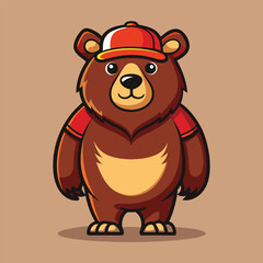 bear vector illustration