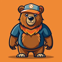 bear vector illustration