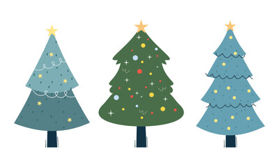 Cartoon christmas ugly sweaters colection