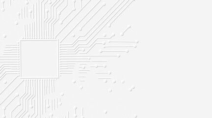 embossed image of circuit 