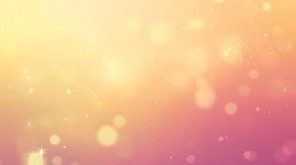 A bright orange background with a lot of stars and circles